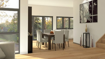 custom designed living room